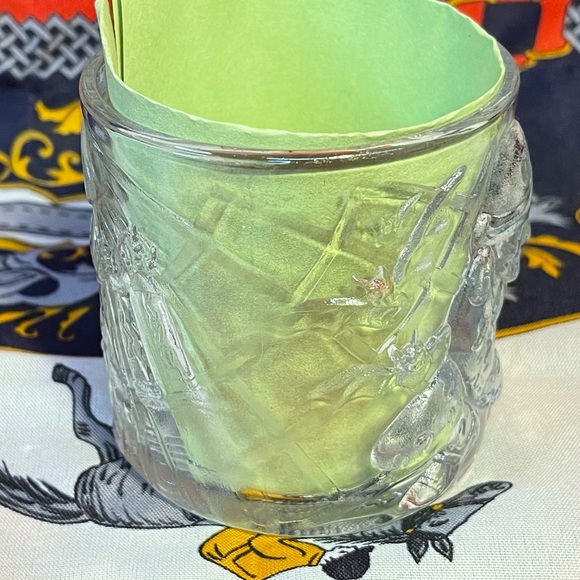 Vintage 1995 McDonalds X DC Comics Batman Forever The Riddler 12oz Glass mug - Picture 4 of 5